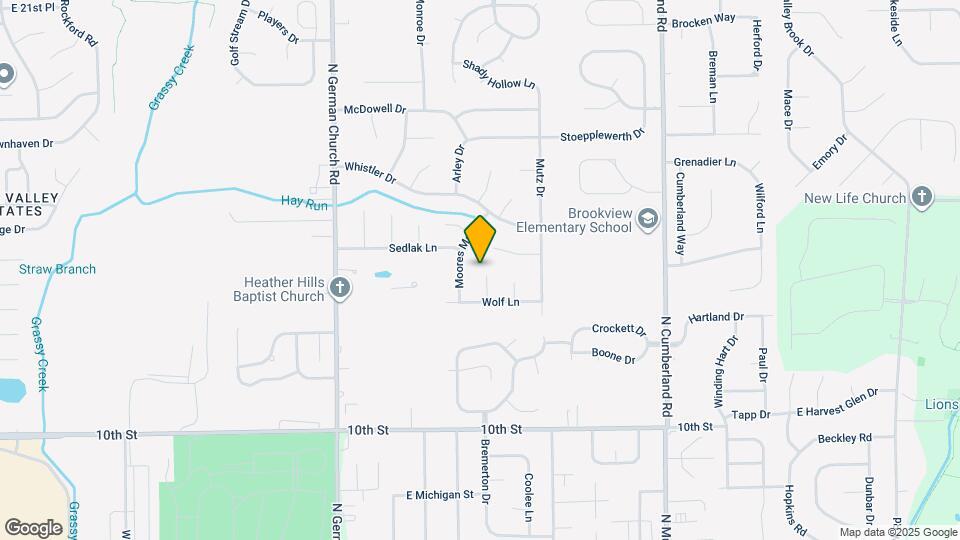 1412 Wolf Ct Map and Location Details