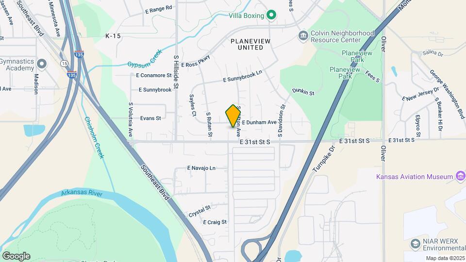 3165 S Clifton Ave Map and Location Details
