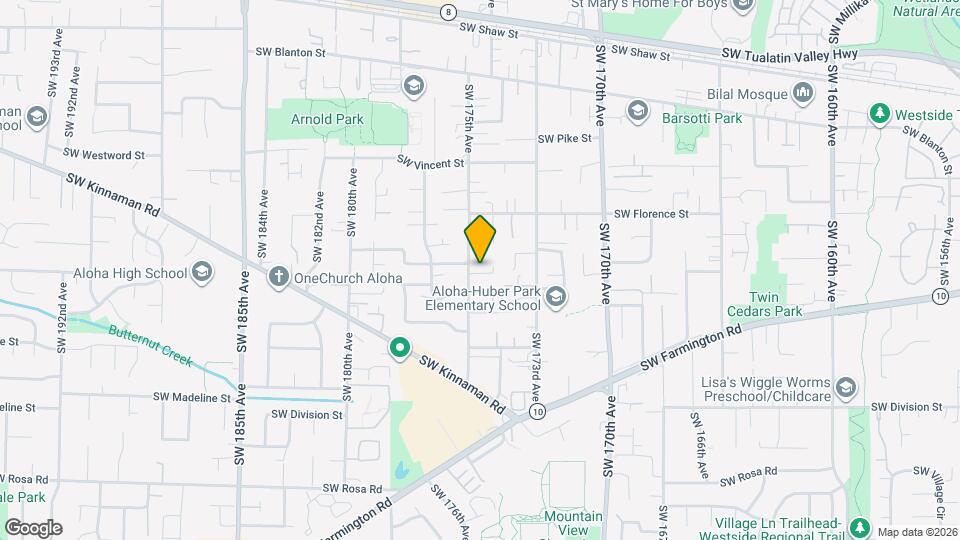 17481 SW Winona Ln Map and Location Details