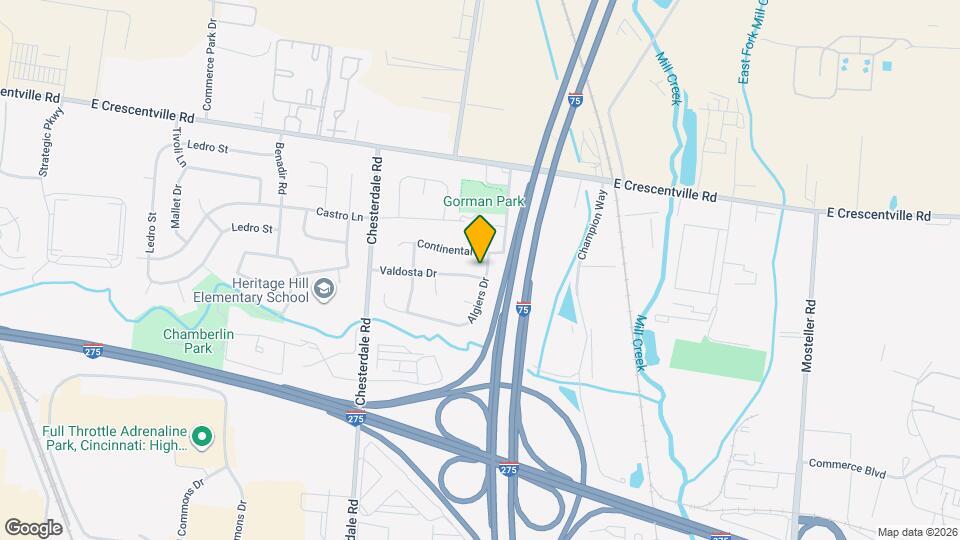 1732 Valdosta Dr Map and Location Details