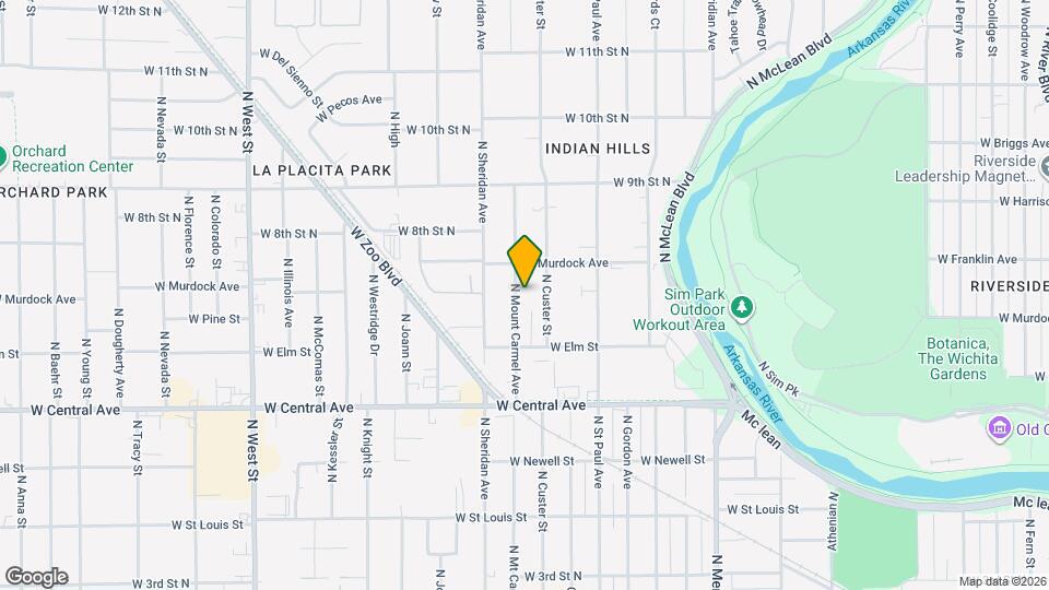 774 N Mount Carmel Ave Map and Location Details