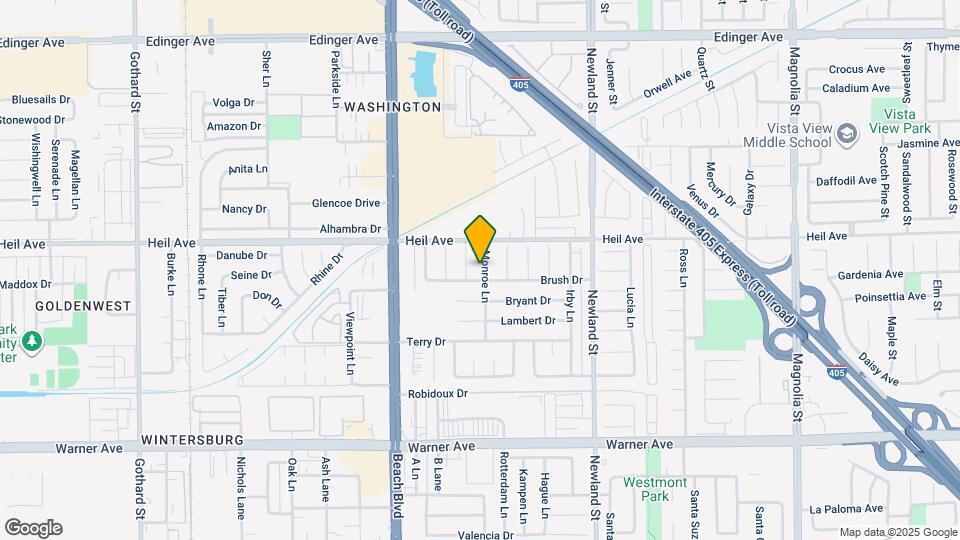 16561 Monroe Ln Map and Location Details