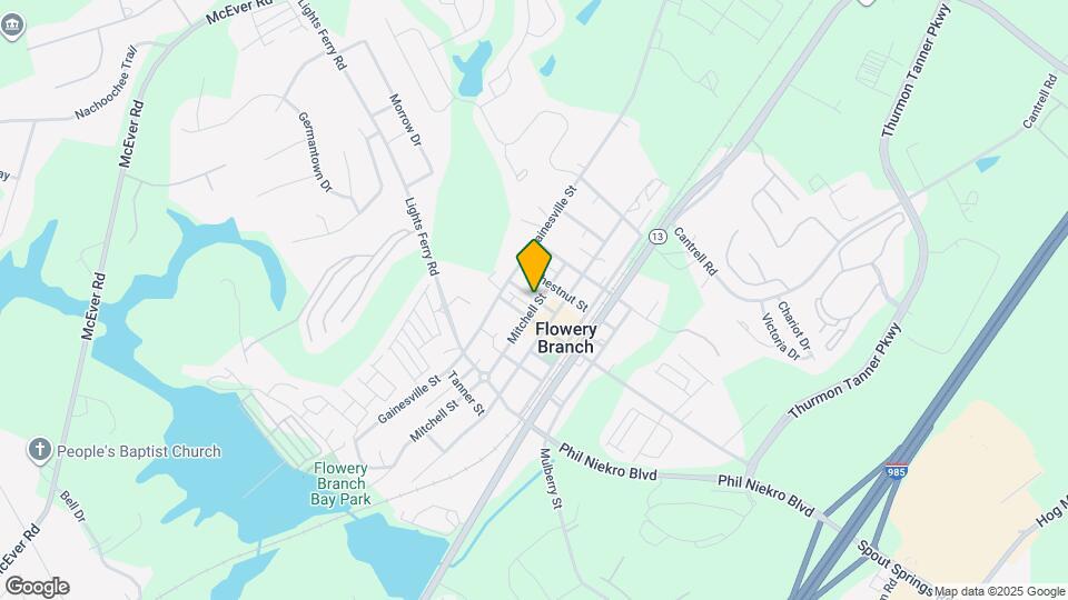 5603 W Pine St Map and Location Details