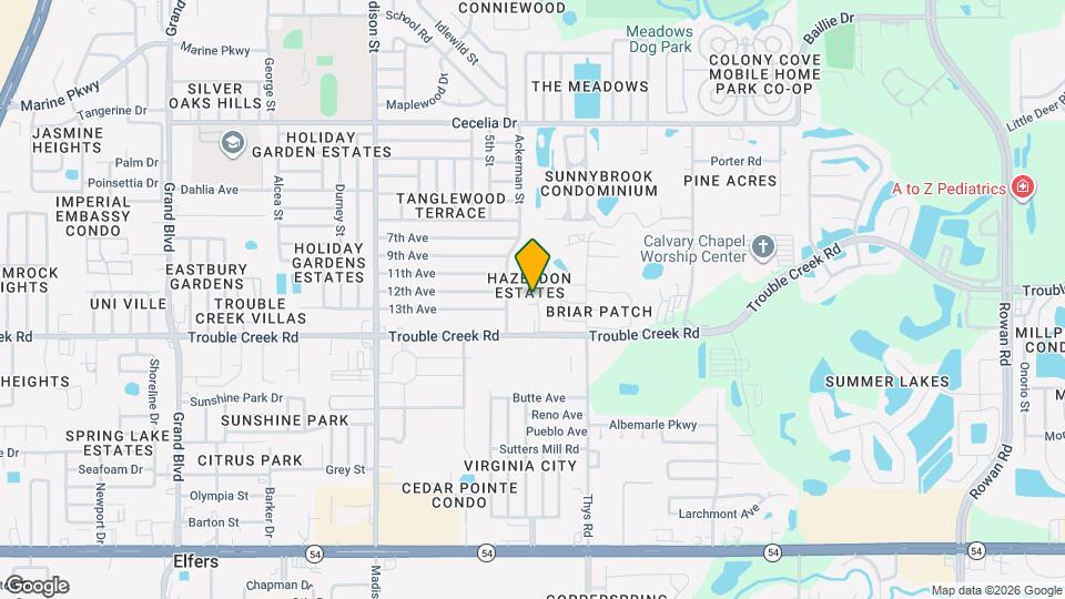 4535 Uzzle Way Map and Location Details