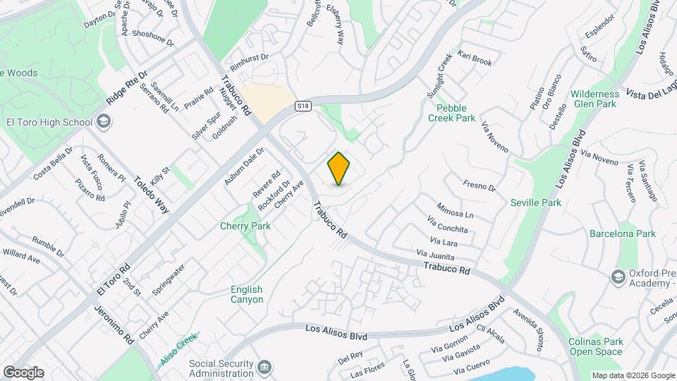 26033 Fallbrook Mapa y Detalles de la Ubicación