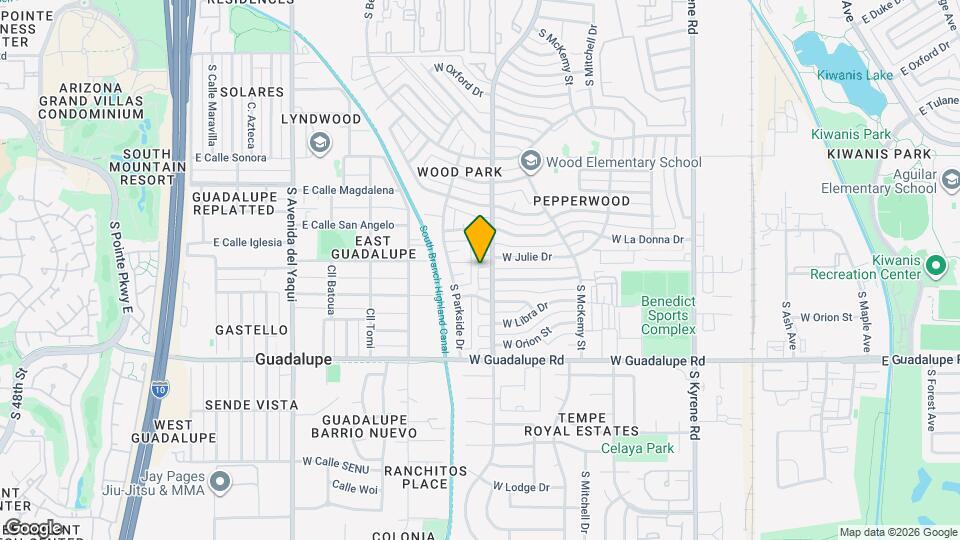 1023 W Janice Dr Map and Location Details