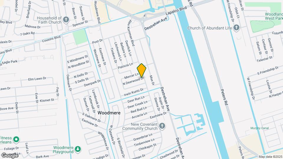 3805 N Deerwood Dr Map and Location Details