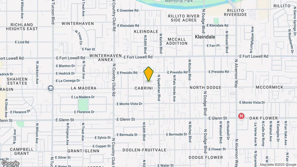 3024-3068 N Edith Blvd Map and Location Details