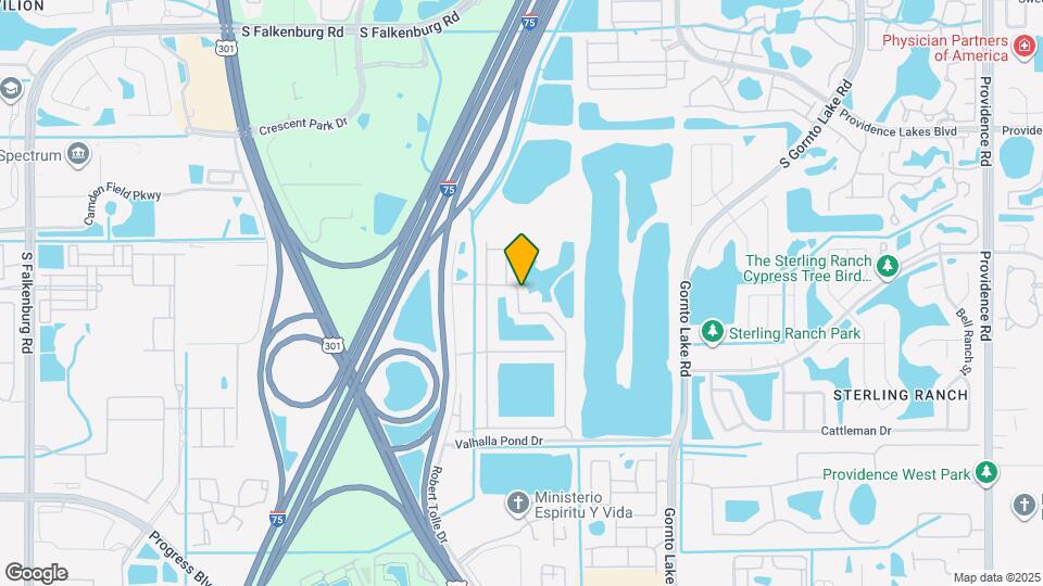 4626 Pond Ridge Dr Map and Location Details