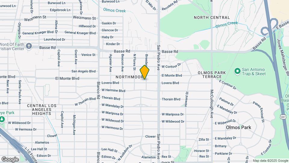 407 Lovera Blvd Map and Location Details
