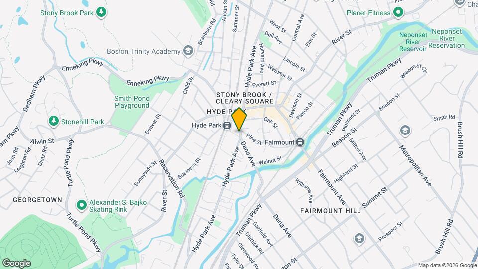 1305 Hyde Park Ave Mapa y Detalles de la Ubicación