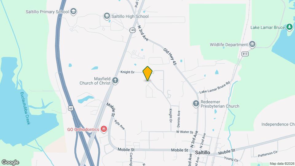 105 Gym Cir Map and Location Details