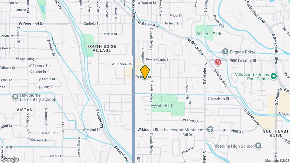 2216 S Longmont Ave Map and Location Details