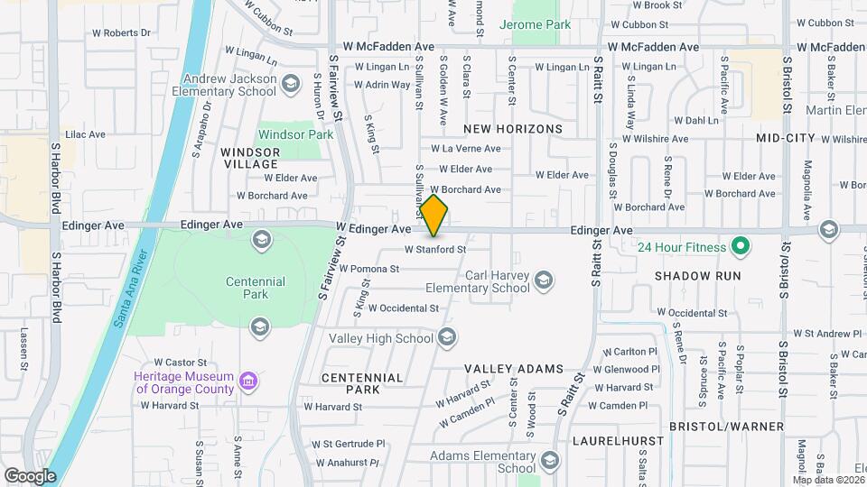 2417 W Stanford St Mapa y Detalles de la Ubicación