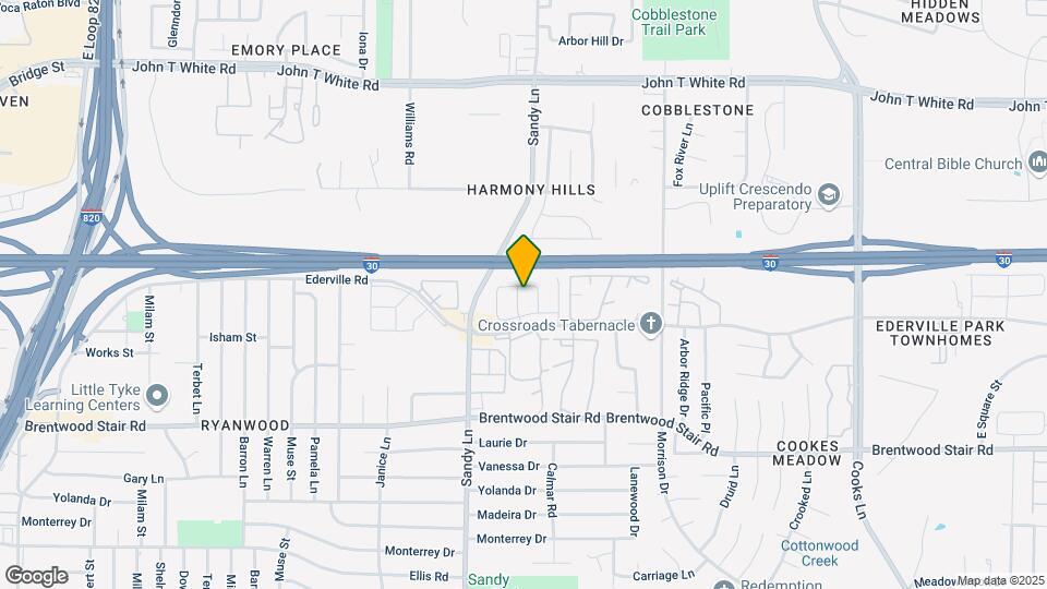 1405 Chase Canyon Way Map and Location Details