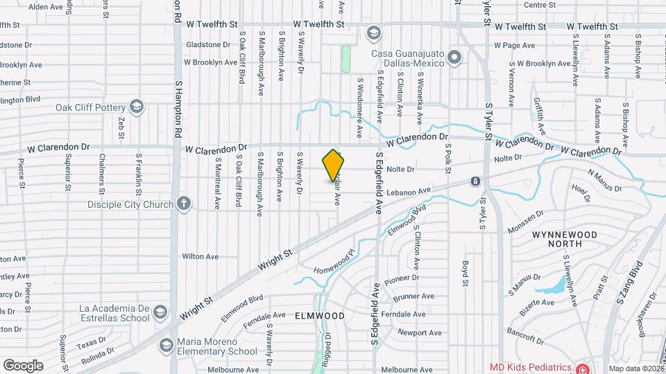1227 S Montclair Ave Map and Location Details