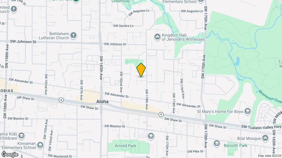 17853 SW Wakem St Map and Location Details