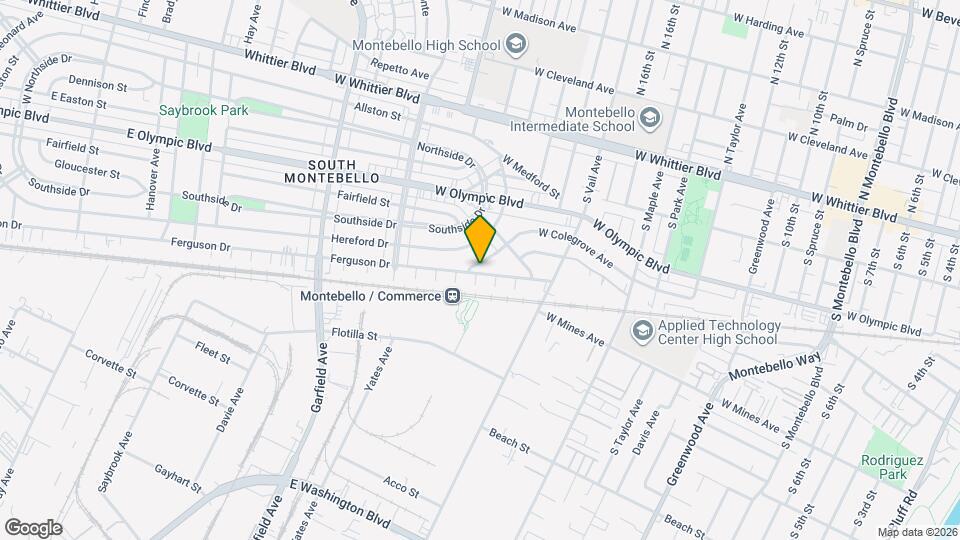 1835 W Colegrove Ave Mapa y Detalles de la Ubicación