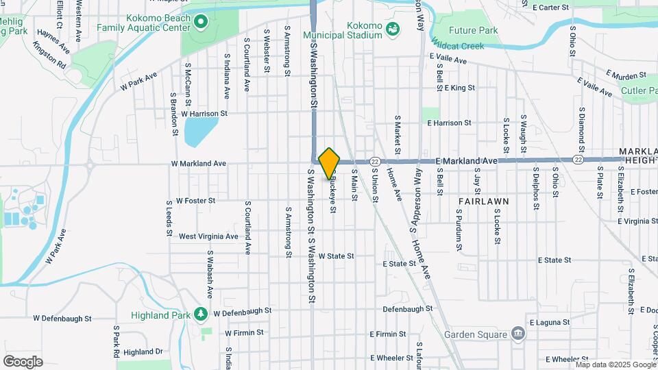 1029 S Buckeye St Map and Location Details