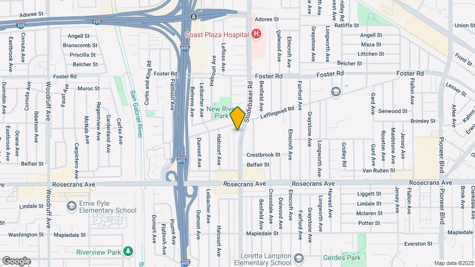 13835 Studebaker Rd Map and Location Details