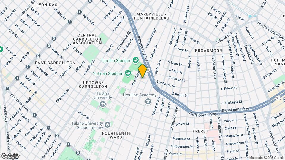 2907 Calhoun St Map and Location Details