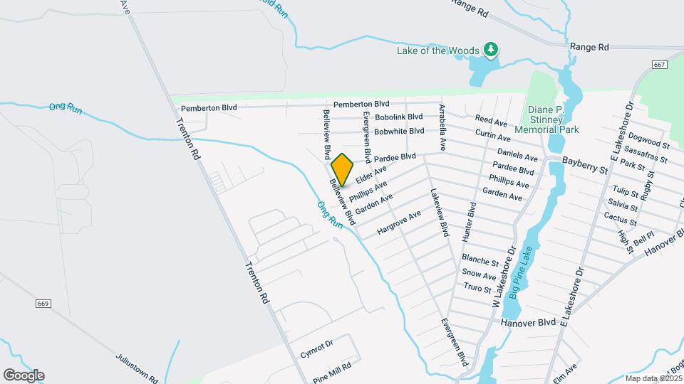 1002 Belleview Blvd Map and Location Details