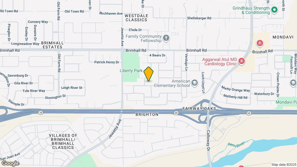 10906 Iron Creek Ave Map and Location Details