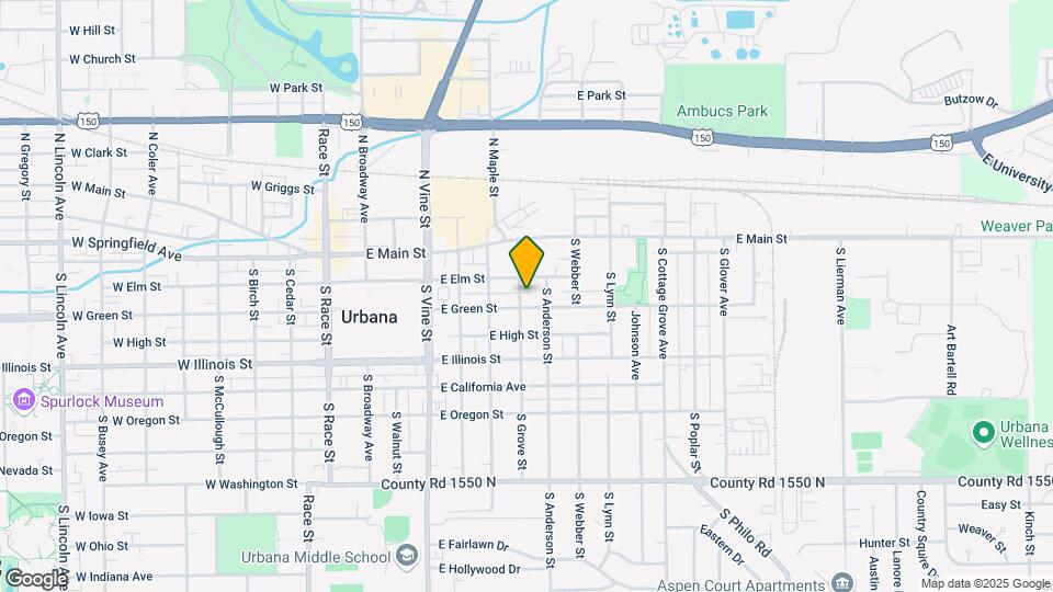 206 S Grove St Mapa y Detalles de la Ubicación