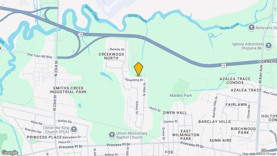 2909 Spaulding Dr Map and Location Details