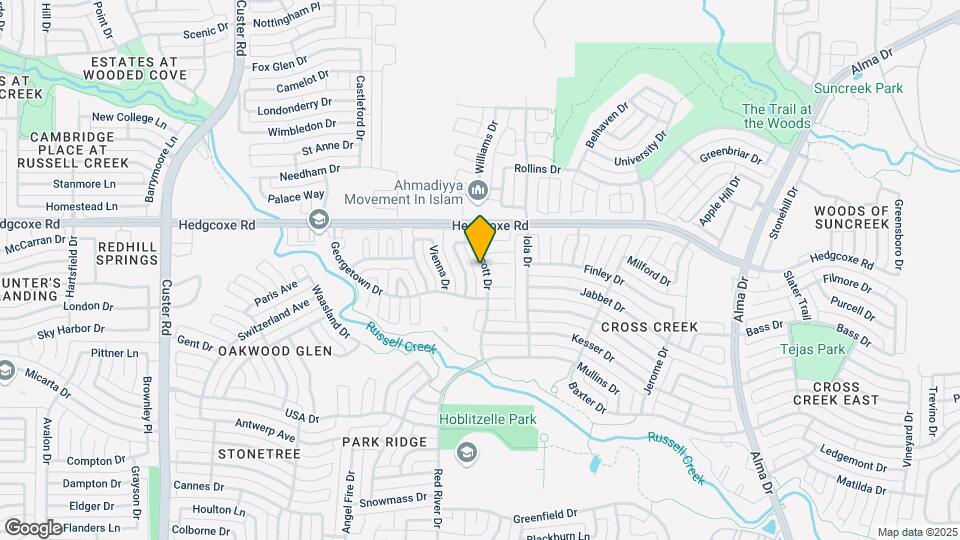 7825 Prescott Dr Map and Location Details