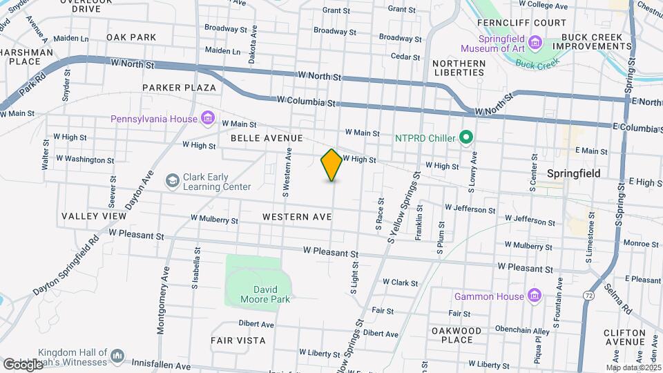 149 S Shaffer St Mapa y Detalles de la Ubicación