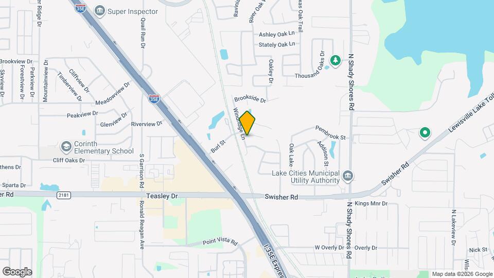 3204 Windridge Ln Map and Location Details