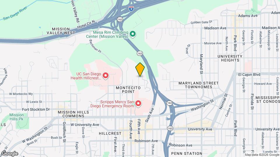 4313 Fifth Ave Map and Location Details