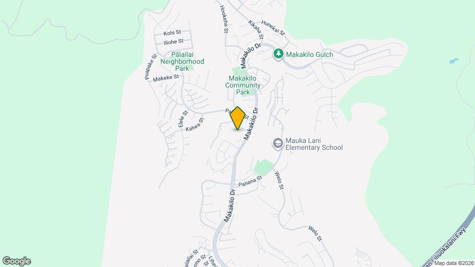 92-1068-1185 Palahia St Map and Location Details