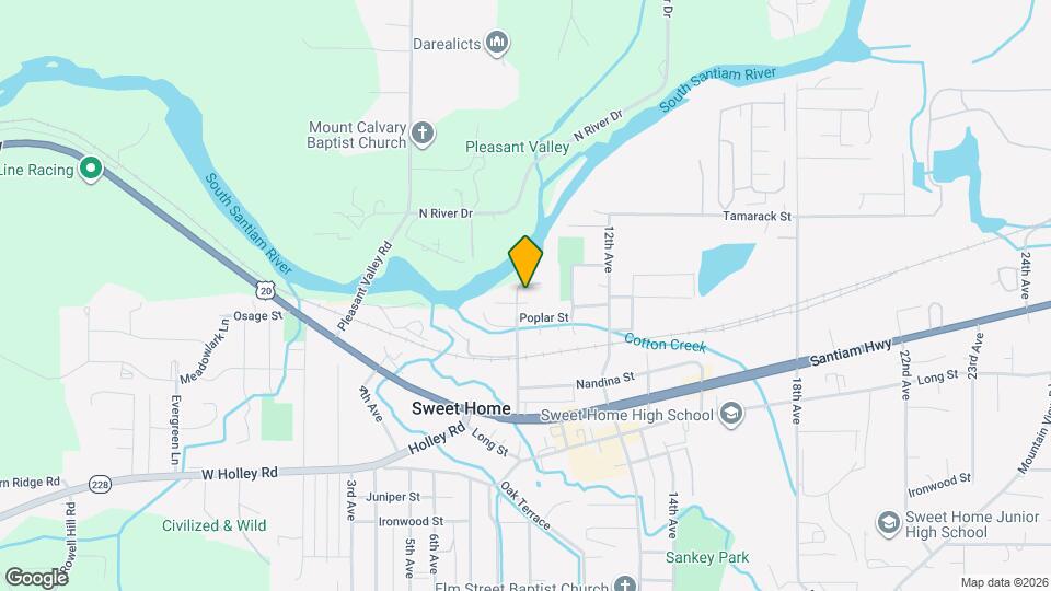 1707 9th Ave Map and Location Details