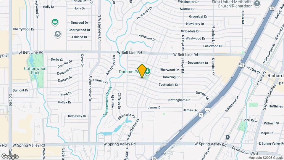 801 Scottsdale Dr Map and Location Details