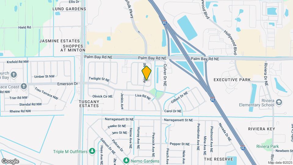 1315 Armory Dr NE Map and Location Details