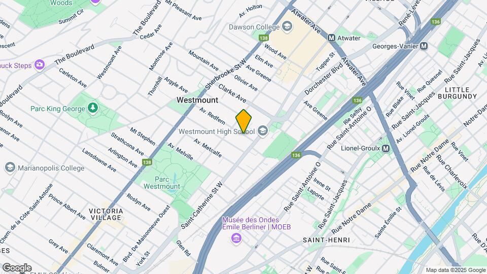 236 Redfern Av Map and Location Details