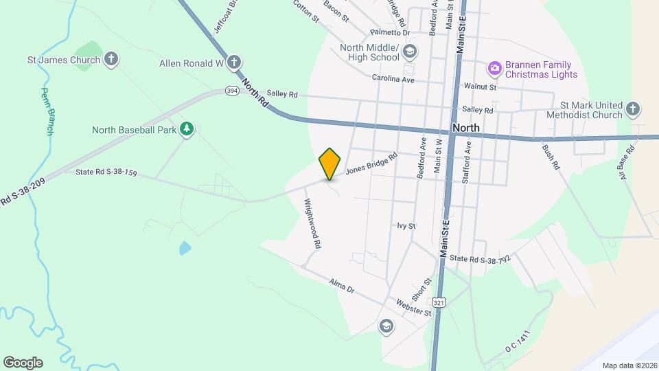 Morgan Lane Housing Mapa y Detalles de la Ubicación
