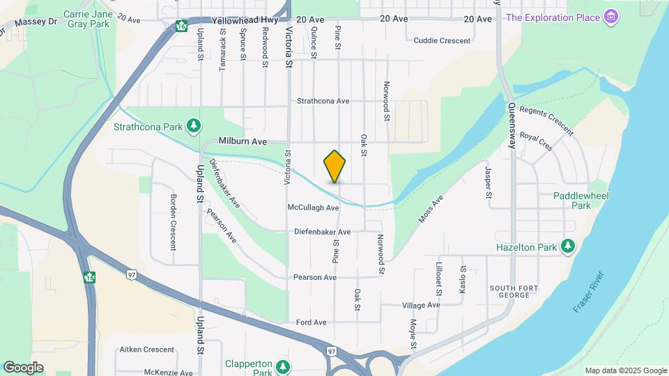 2401 Pine St Map and Location Details