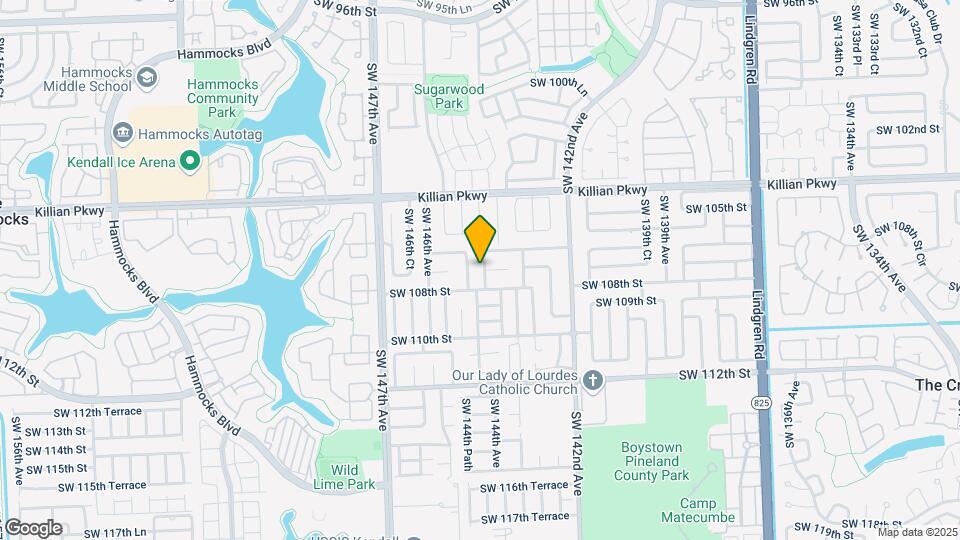 10724 SW 144th Ct Map and Location Details