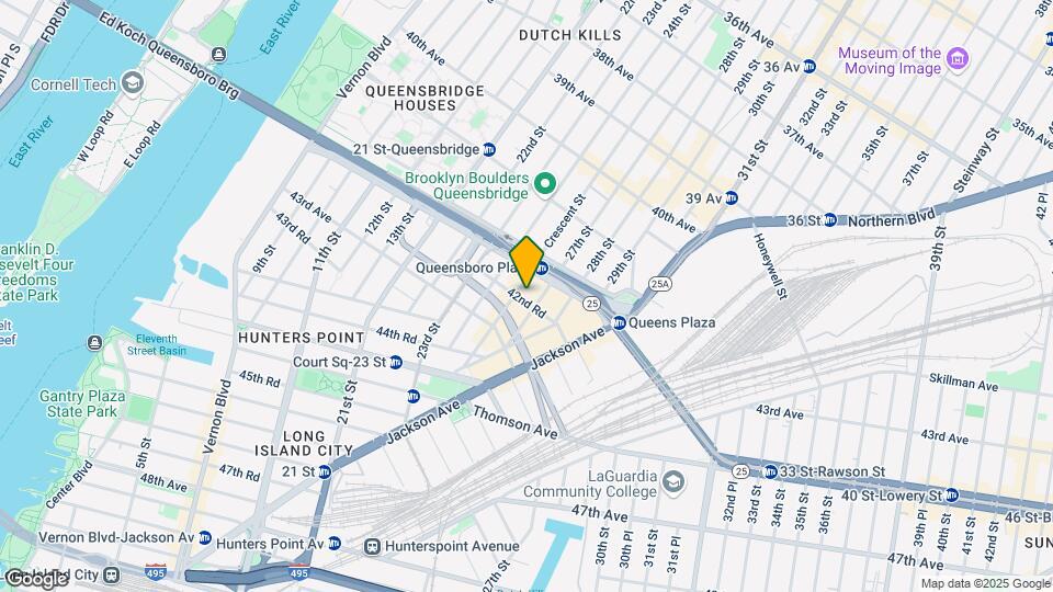 Bevel LIC Mapa y Detalles de la Ubicación