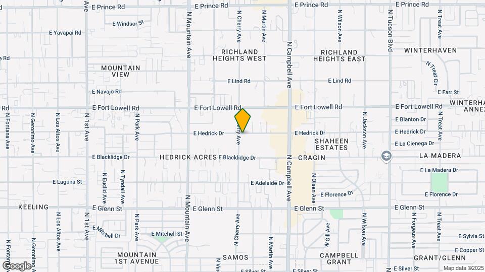 3078 N Cherry Ave Mapa y Detalles de la Ubicación