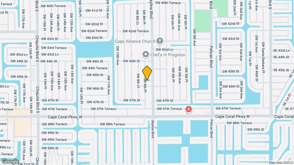 4529 SW 8th Pl Map and Location Details