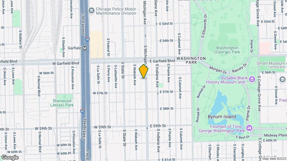 5616 S Michigan Ave Mapa y Detalles de la Ubicación