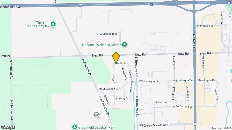 967 Webb Dr Map and Location Details