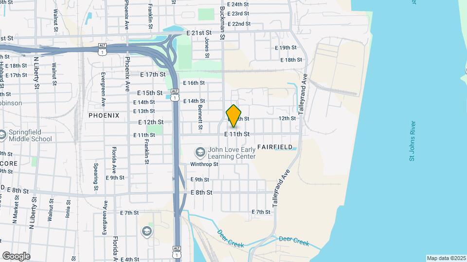 2110 Brackland St Map and Location Details