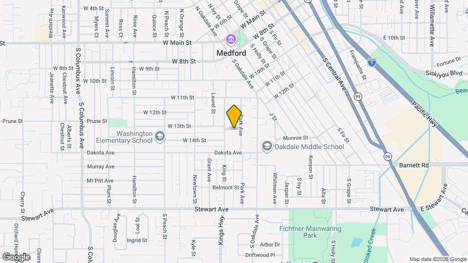 611 W 13th St Map and Location Details