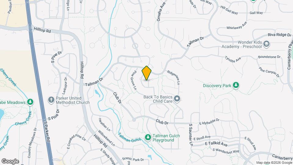 11536 Briarwood Ln Map and Location Details