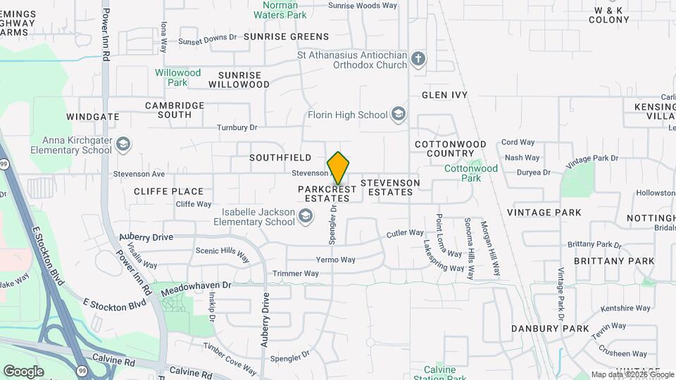 8017 Spengler Dr Mapa y Detalles de la Ubicación